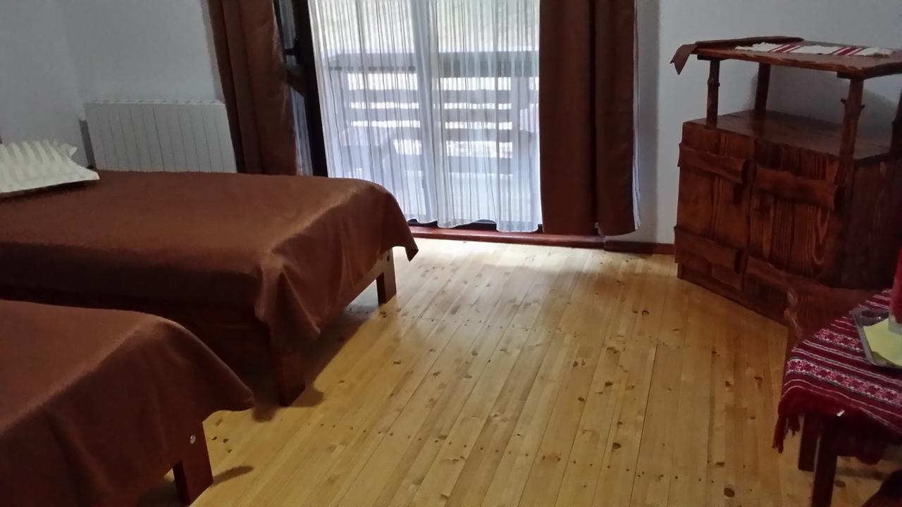 Vila Cabana Barlogul Lupilor Berevoesti Exteriér fotografie